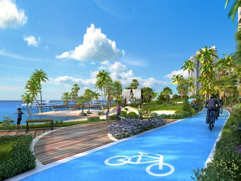 Sea Island 3D Model