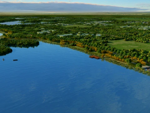 Wetland 3D Model