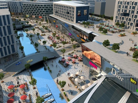 City Architecture 3D Model