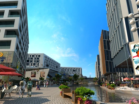 City Architecture 3D Model
