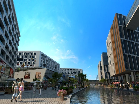 City Architecture 3D Model
