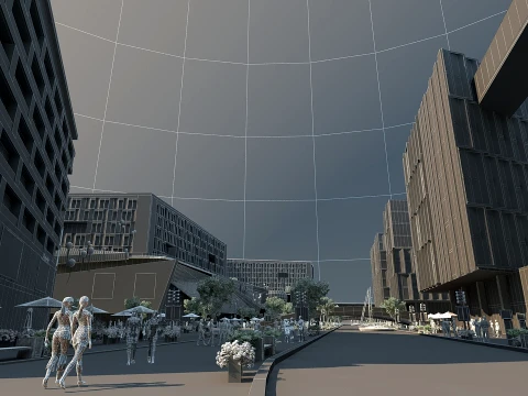 City Architecture 3D Model