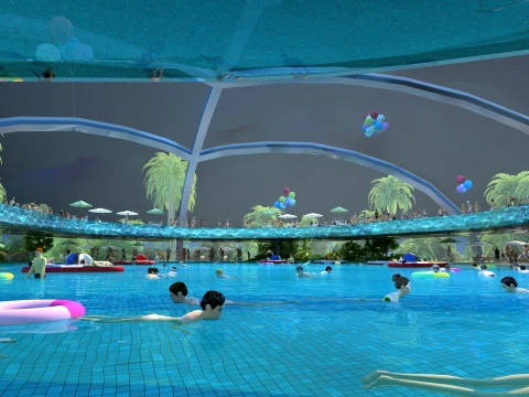 Swimming pool 3D Model