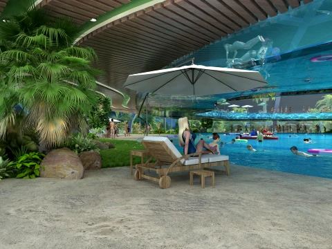 Swimming pool 3D Model