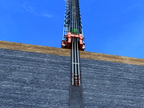 Drill the ground 3D Model