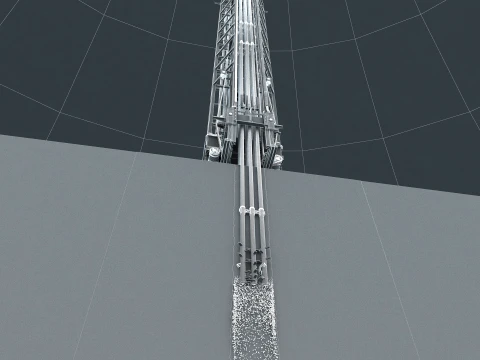 Drill the ground 3D Model