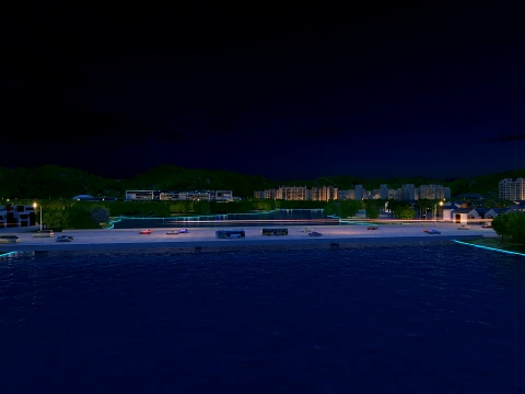 City night 3D Model