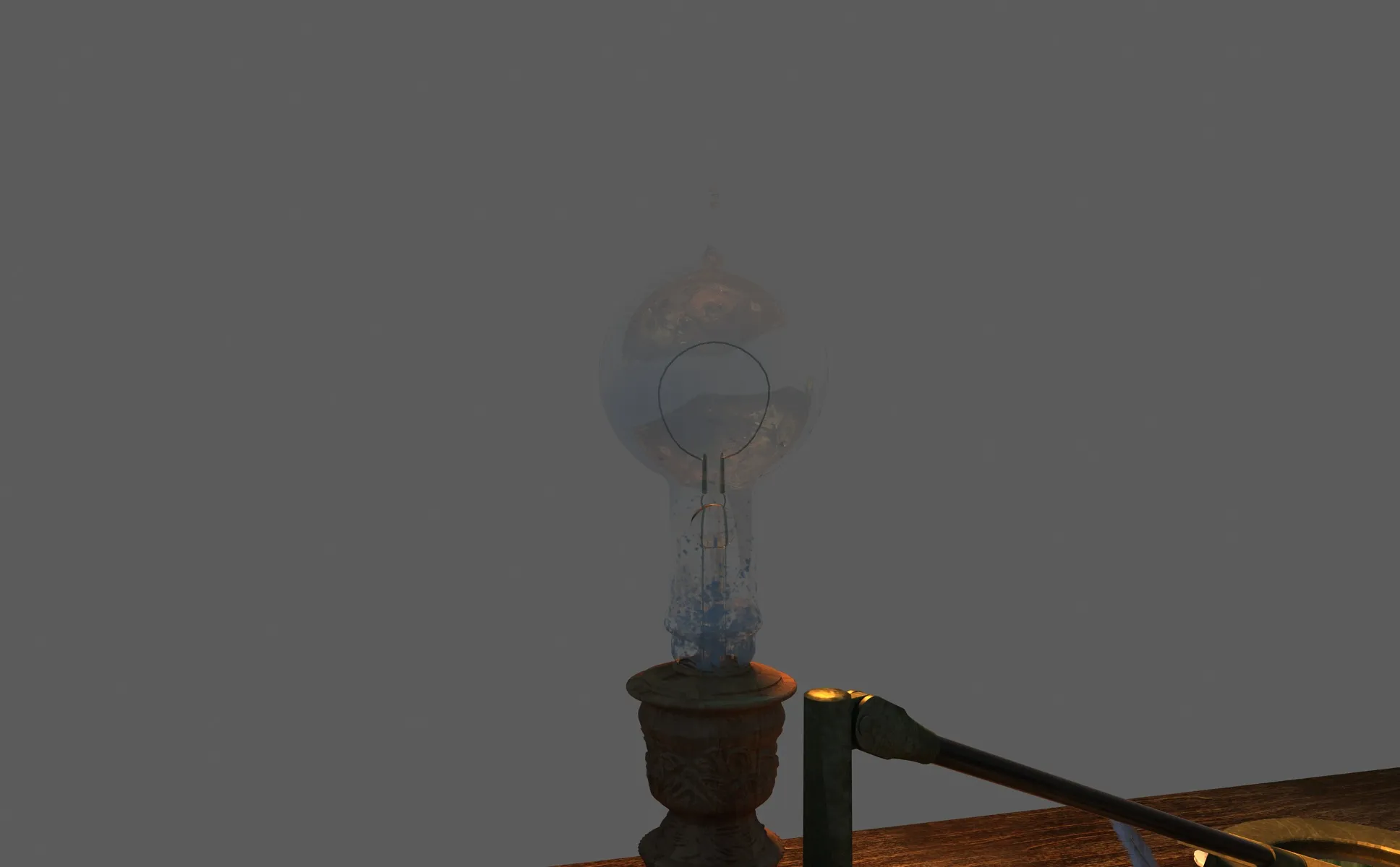 Electric lamp scene 3D Model .c4d .max .obj .3ds .fbx .stl .blend 