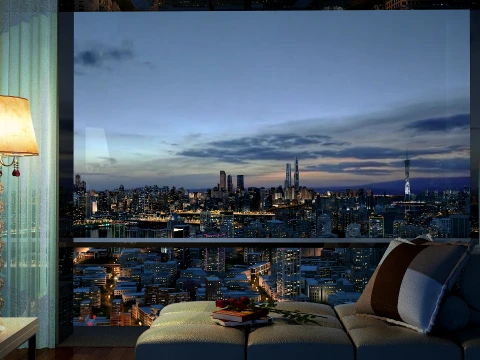 City night 3D Model