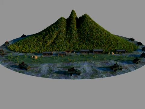 Mountain 3D Model