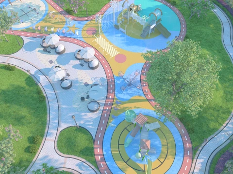 Park 3D Model