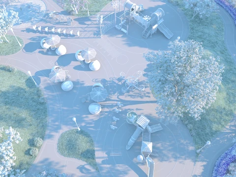 Park 3D Model
