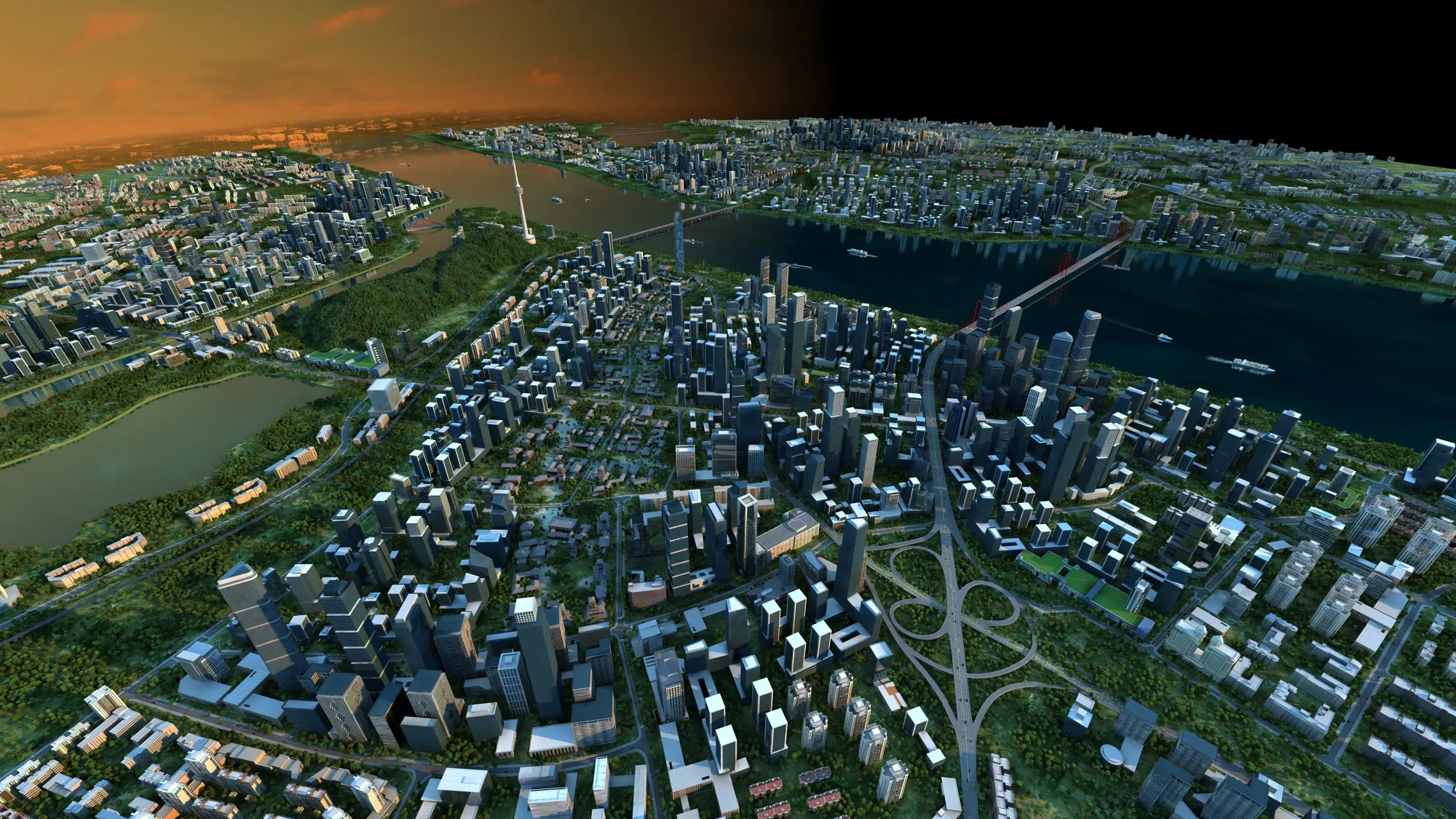 Civic architecture 3D Model .c4d .max .obj .3ds .fbx .stl .blend