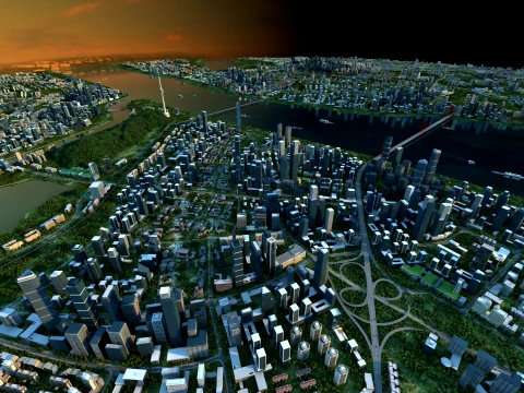 Civic architecture 3D Модель