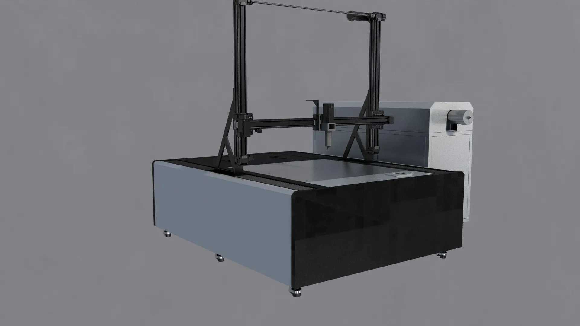 Special effect printer 3D Model .c4d .max .obj .3ds .fbx .stl .blend
