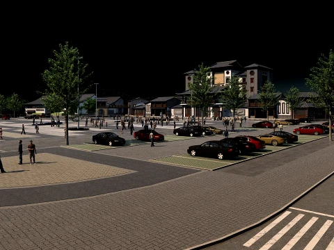 Civic architecture 3D Model