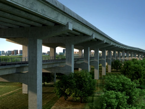 Urban architecture 3D Model