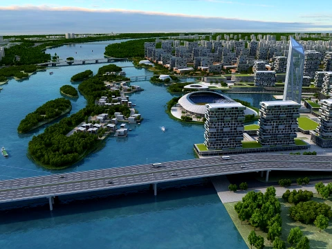 Urban architecture Modelo 3D