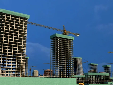 Construction site 3D Model