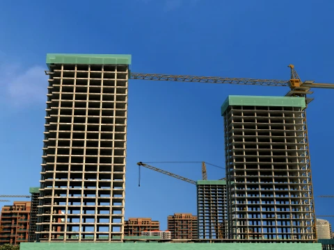 Construction site 3D Model