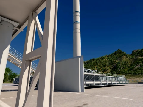 Launch base 3D Model