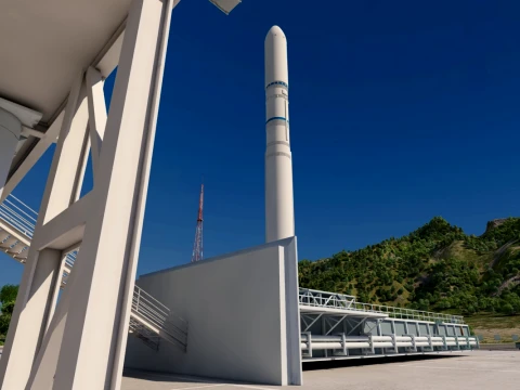 Launch base 3D Model