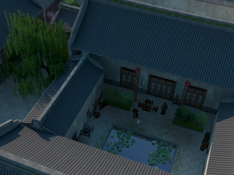Ancient building 3D Model
