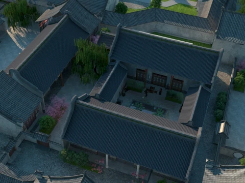 Ancient building 3D Model