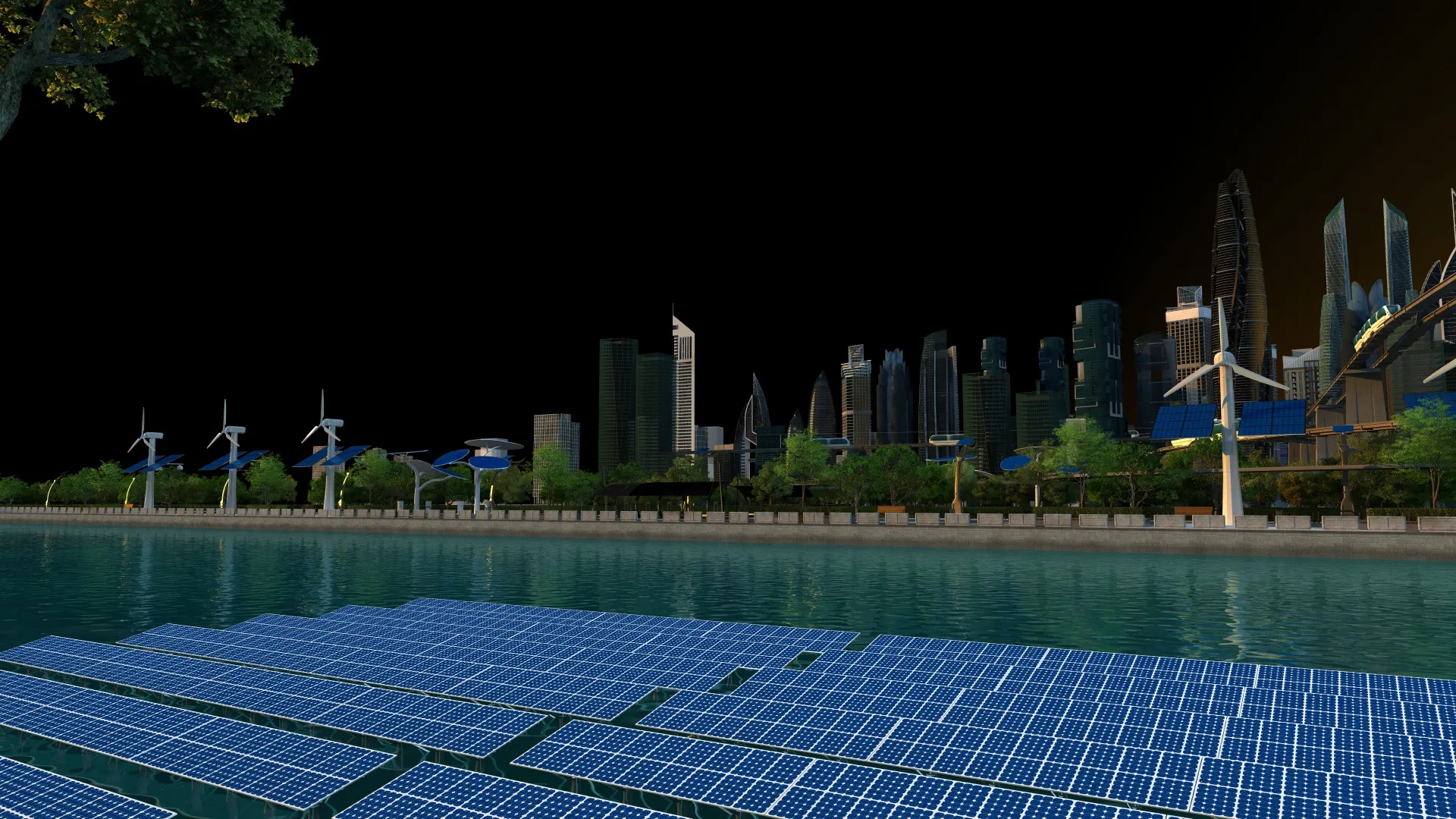 Urban architecture 3D Model .c4d .max .obj .3ds .fbx .stl .blend 