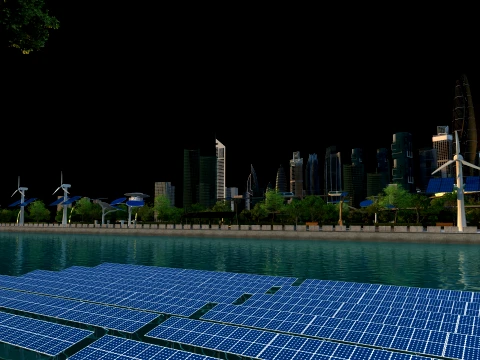 Urban architecture 3D Model