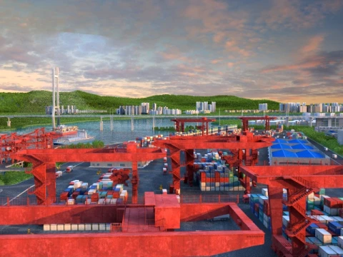 Harbor 3D Model