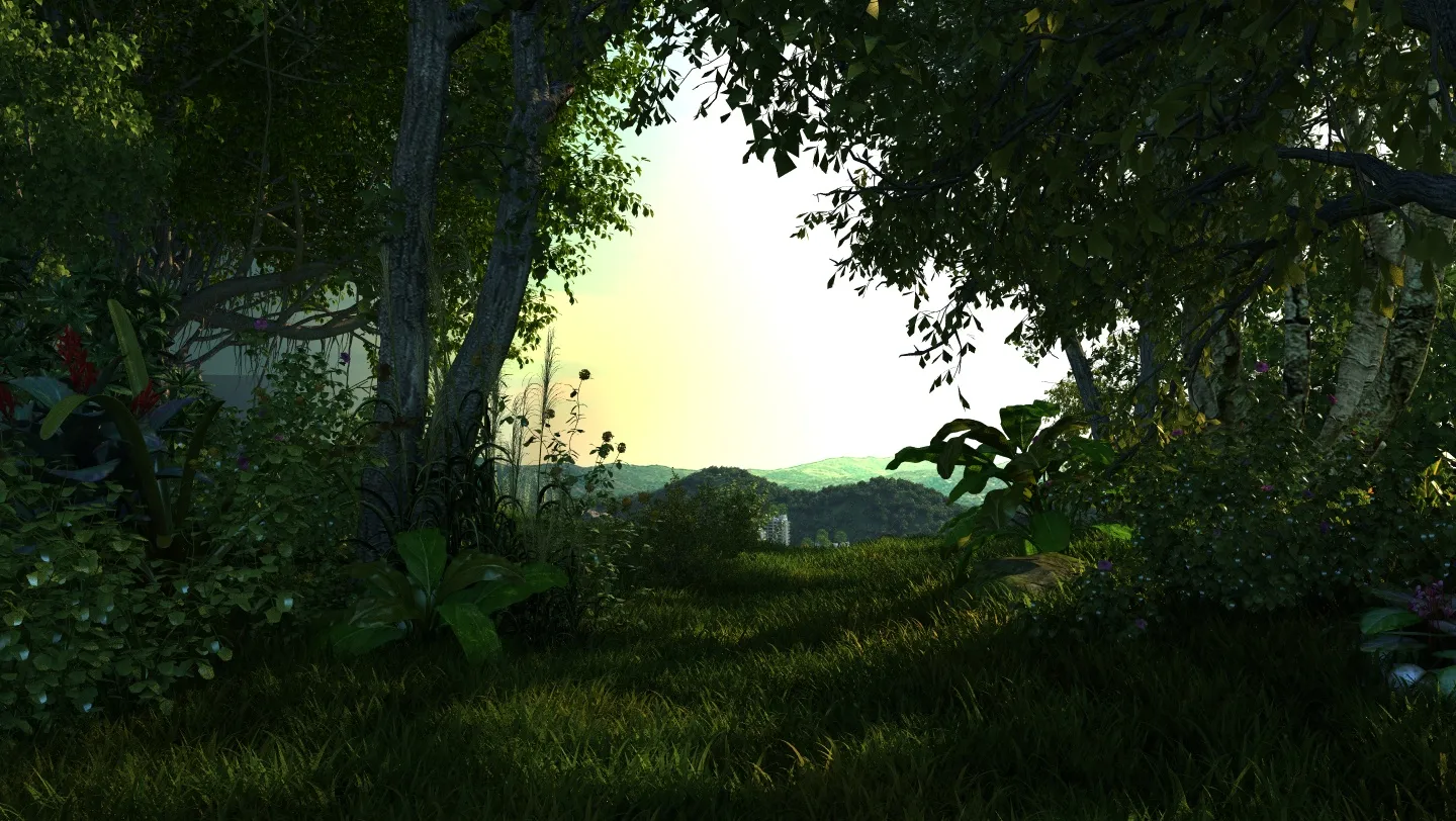 Small town 3D Model .c4d .max .obj .3ds .fbx .stl .blend