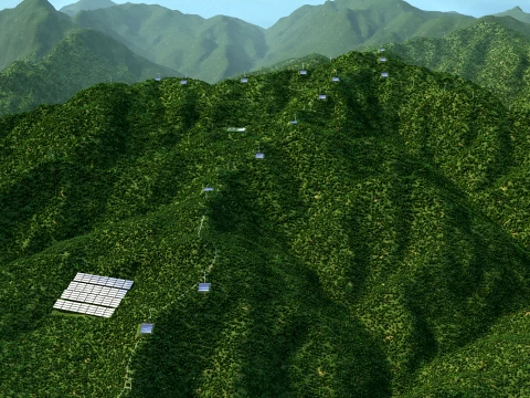 Environmentally friendly electric energy 3D Model