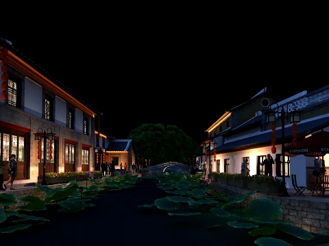 Ancient town 3D Model