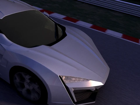 Sedan 3D Model