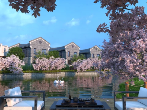 Urban architecture 3D Model