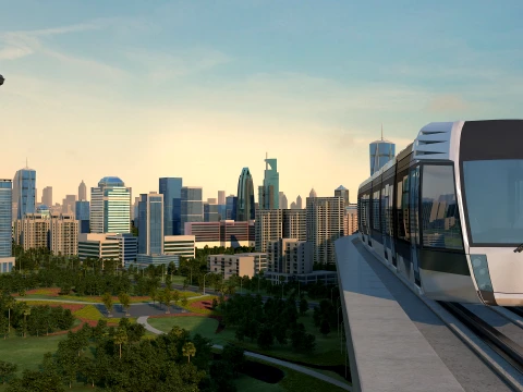 Urban architecture 3D Model