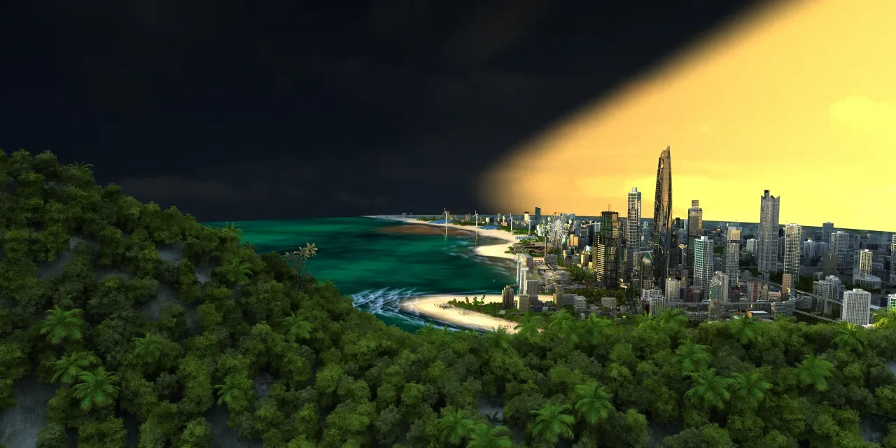 Urban architecture 3D Model .c4d .max .obj .3ds .fbx .stl .blend 