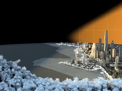 Urban architecture 3D Model