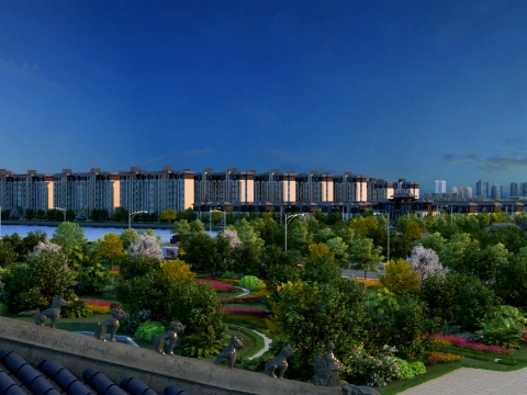 Urban architecture 3D Model