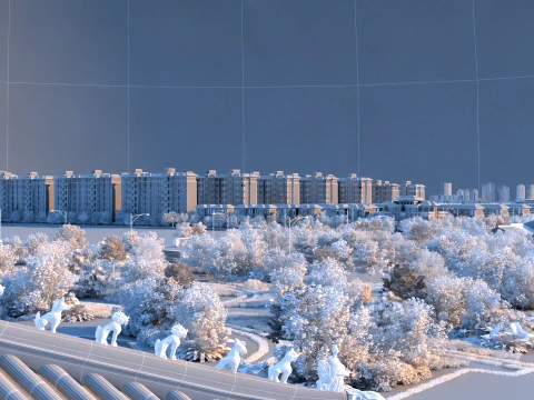 Urban architecture 3D Model