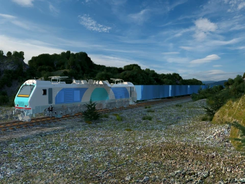 Train 3D Model
