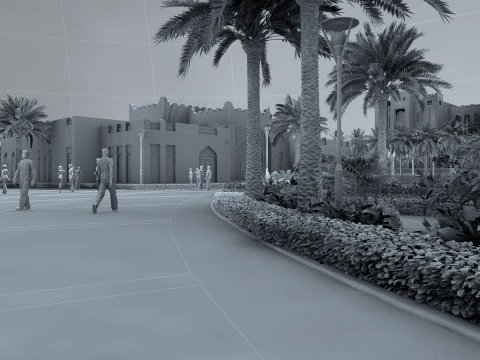 Doha 3D Model