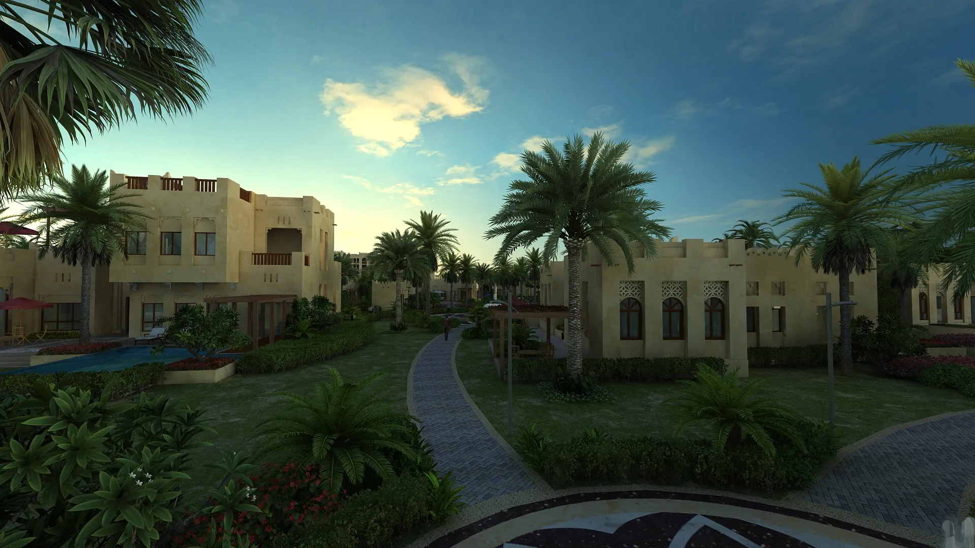 Doha 3D Model .c4d .max .obj .3ds .fbx .stl .blend
