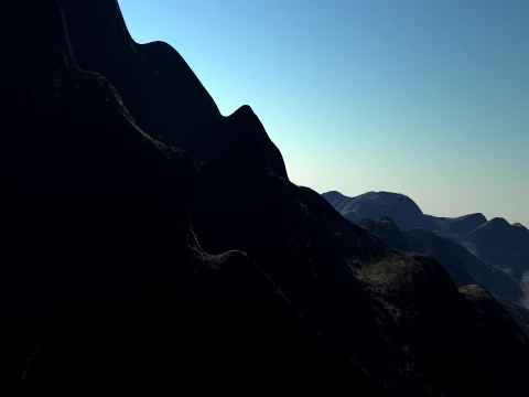 Mountain 3D Model