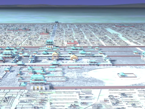Ancient city 3D Model