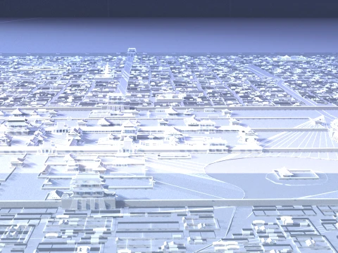 Ancient city 3D Model
