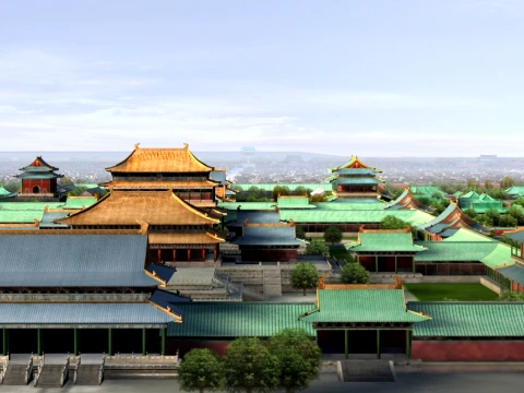Ancient city 3Dモデル