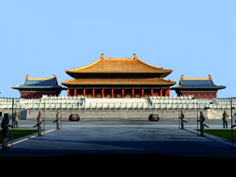 Ancient city 3D Model