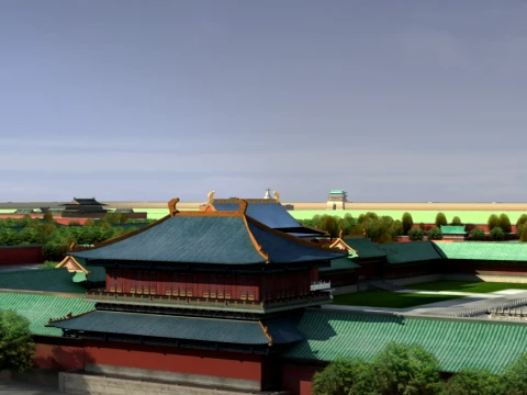 Ancient city 3D Model